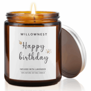 WILLOWNEST - Happy Birthday Lavender Aromatic Candle