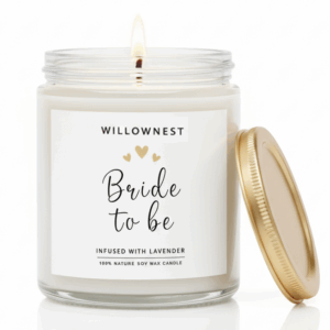 WILLOWNEST - Bride To Be Lavender Aromatic Candle