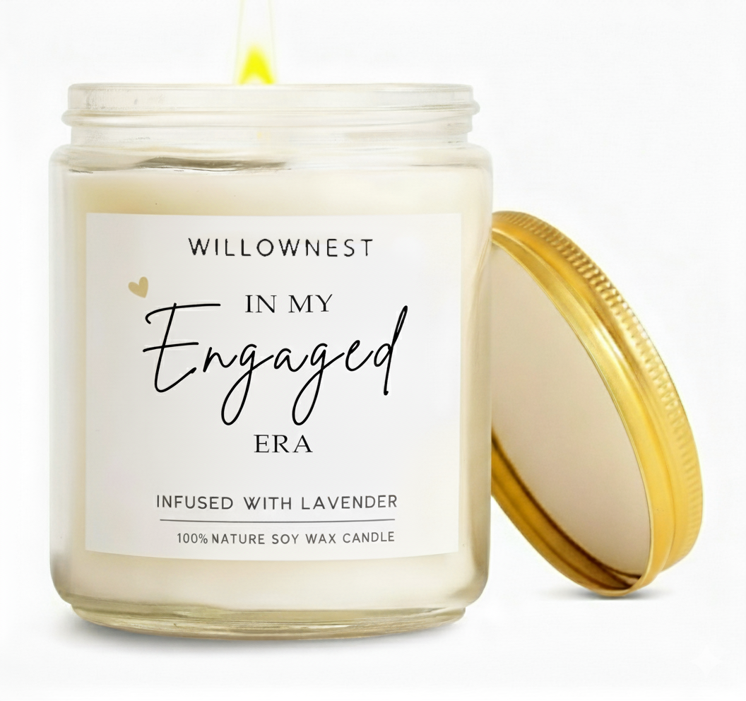 WILLOWNEST - In My Engaged Era Lavender Aromatic Candle