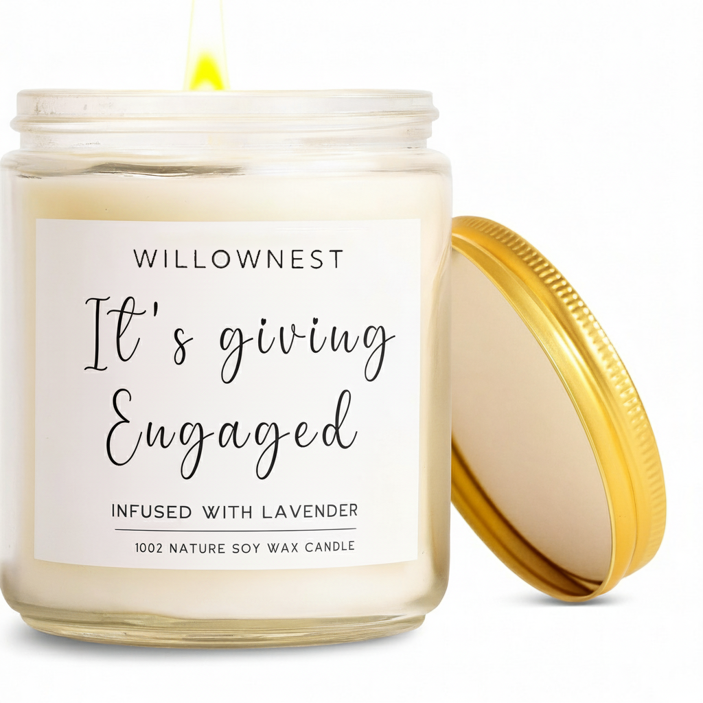 WILLOWNEST - It's Giving Engaged Lavender Aromatic Candle