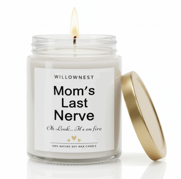 WILLOWNEST - Mom's Last Nerve Lavender Aromatic Candle
